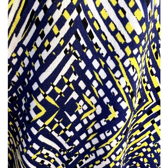 Anne Klien, S, Royal Blue Yellow, layered, Long sleeve top - Picture 8 of 9